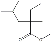 Isobutyl dimethyl butyrate Struktur