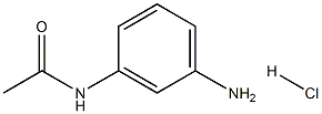 M-acetamidoaniline hydrochloride Struktur