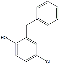O-benzyl p-chlorophenol Struktur
