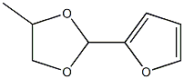 Furfural propylene glycol acetal Struktur