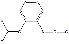 2-(difluoromethoxy)benzene isocyanate Struktur