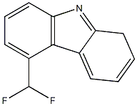 5-(difluoromethyl)-1H-carbazole Struktur