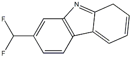 7-(Difluoromethyl)-1H-carbazole Struktur