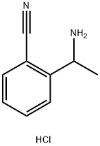 2-(1-AMINOETHYL)BENZONITRILE HYDROCHLORIDE Struktur
