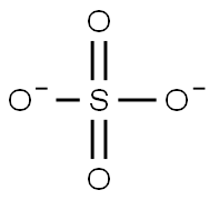 水中硫酸鹽溶液標(biāo)準(zhǔn)物質(zhì) 結(jié)構(gòu)式
