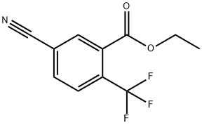 Benzoic acid, 5-cyano-2-(trifluoromethyl)-, ethyl ester