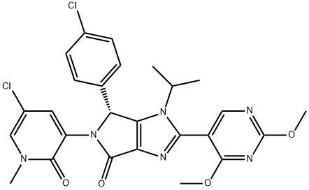 NVP-HDM201 R Enantiomer Struktur