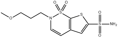 Brinzolamide impurity Struktur
