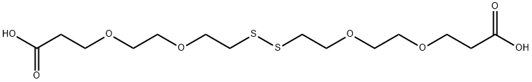 ACID-PEG2-SS-PEG2-ACID, 1807539-10-1, 結(jié)構(gòu)式