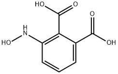 1,2-Benzenedicarboxylicacid,3-(hydroxyamino)-(9CI) Struktur