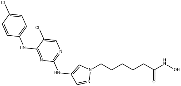 JAK/HDAC-IN-1, 2284621-75-4, 結(jié)構(gòu)式