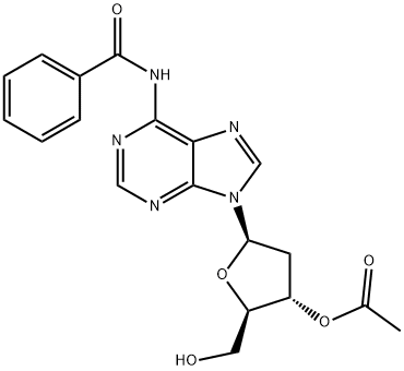 Adenosine, N-benzoyl-2'-deoxy-, 3'-acetate