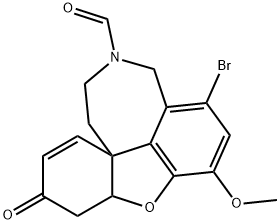 7-bromo-9-methoxy-14-oxo-11-oxa-4-azatetracyclo[8.6.1.0^{1,12}.0^{6,17}]heptadeca-6(17),7,9,15-tetraene-4-carbaldehyde