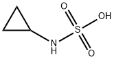Sulfamic acid, N-cyclopropyl- Struktur