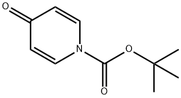 tert-butyl 4-oxo-1,4-dihydropyridine-1-carboxylate Struktur