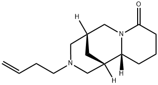 1,5-Methano-8H-pyrido[1,2-a][1,5]diazocin-8-one, 3-(3-buten-1-yl)decahydro-, (1S,5R,11aR)- Struktur