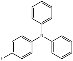 4-氟-N,N-二苯基苯胺, 437-25-2, 結(jié)構(gòu)式