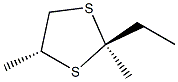 2α-Ethyl-2,4α-dimethyl-1,3-dithiolane Struktur