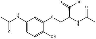 AcetaMinophen Mercapurate Struktur