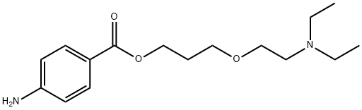 3-[β-(Diethylamino)ethoxy]propyl=p-aminobenzoate|
