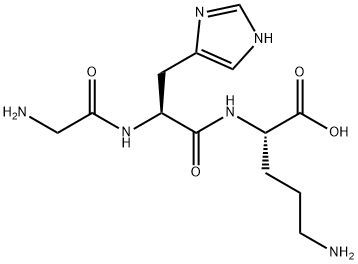 L-Ornithine, N2-(N-glycyl-L-histidyl)- (9CI) Struktur