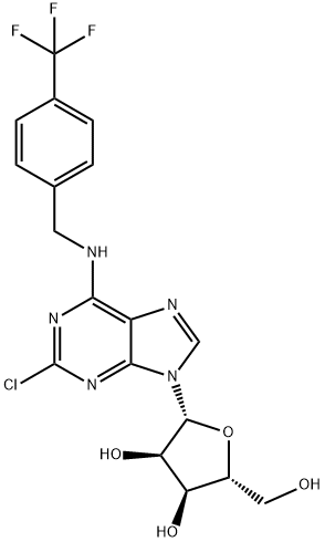 2’-Chloro-N6-(4-trifluoromethyl)benzyl adenosine|2’-Chloro-N6-(4-trifluoromethyl)benzyl adenosine