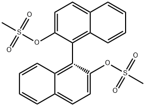 (R)-(-)-1,1'-BI-2-NAPHTHYL DIMETHANESUL& Struktur