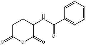 Glutamic anhydride, N-benzoyl- (7CI) Struktur