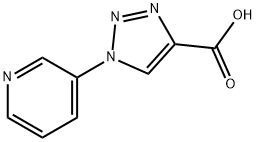1-(PYRIDIN-3-YL)-1H-1,2,3-TRIAZOLE-4-CARBOXYLIC ACID 結(jié)構(gòu)式