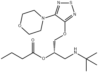 butyryl timolol Struktur