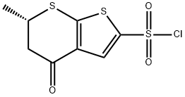 4H-Thieno[2,3-b]thiopyran-2-sulfonyl chloride, 5,6-dihydro-6-methyl-4-oxo-, (6S)-