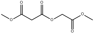 Propanedioic acid, 1-(2-methoxy-2-oxoethyl) 3-methyl ester Struktur
