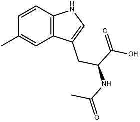 Ac-L-5-MethylTryptophan, 114872-77-4, 結(jié)構(gòu)式