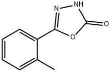 5-(2-Methylphenyl)-3H-1,3,4-oxadiazol-2-one Struktur