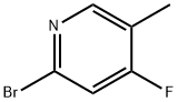 2-Bromo-4-fluoro-5-methylpyridine Structure