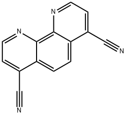 4,7-二氰基-1,10-菲羅啉 結(jié)構(gòu)式