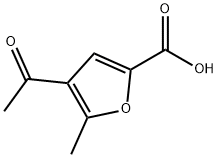 4-acetyl-5-methylfuran-2-carboxylic acid Struktur