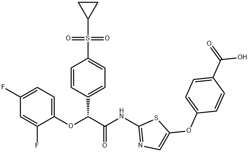 GLUCOKINASE ACTIVATOR 1, 1328987-85-4, 結(jié)構(gòu)式