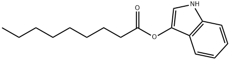 3-Indoxyl nonanoate Struktur