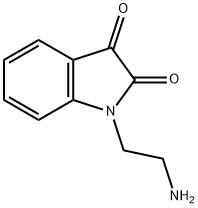 1H-Indole-2,3-dione, 1-(2-aminoethyl)- Struktur