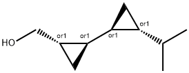 [1,1-Bicyclopropyl]-2-methanol,2-(1-methylethyl)-,[1alpha(1S*,2R*),2bta]-(9CI) Struktur
