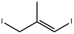 (1E)-1,3-Diiodo-2-methyl-1-propene Struktur