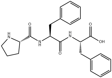 L-Phenylalanine, L-prolyl-L-phenylalanyl- Struktur