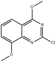 Quinazoline, 2-chloro-4,8-dimethoxy- Struktur
