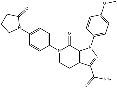 Apixaban Impurity 8 Struktur