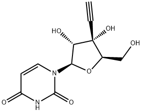 3'-beta-C-Ethynyluridine 結(jié)構(gòu)式