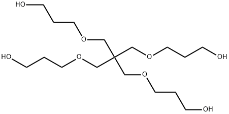 1-Propanol, 3,3'-[[2,2-bis[(3-hydroxypropoxy)methyl]-1,3-propanediyl]bis(oxy)]bis- Struktur