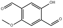 1,4-Benzenedicarboxaldehyde, 2-hydroxy-5-methoxy- Struktur