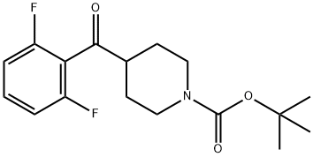 tert-Butyl 4-[(2,6-difluorophenyl)carbonyl]piperidine-1-carboxylate|4-(2,6-二氟苯甲?；?哌啶-1-羧酸叔丁酯