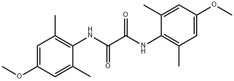 Ethanediamide, N1,N2-bis(4-methoxy-2,6-dimethylphenyl)- Struktur
